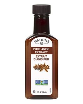 Watkins Pure Anise Extract, Non-GMO, Kosher, 2 oz. Bottle, 1-Pack