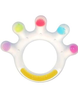 Haakaa Large-Palm Baby Teething Toys, Food Grade Silicone Teethers for Babies 0-6 Months/6-12 Months, BPA Free Teething Relief Baby Chew Toys