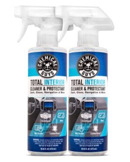 Chemical Guys SPI2201602 Total Interior Cleaner and Protectant, Safe for Cars, Trucks, SUVs, Jeeps, Motorcycles, RVs & More, 16 fl oz, (2 Pack)