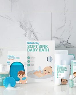 Head Shoulders Knees & Toes Shampoo + Body Wash by Frida Baby Head to Toe Tear Free Baby Shampoo and Body Wash for Sensitive Skin and Dry Skin