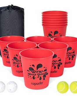 ropoda Yard Pong – Giant Yard Games Set Outdoor for The Beach, Camping, Lawn and Backyard