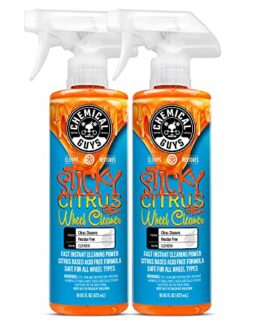 Chemical Guys CLD1051602 Sticky Gel Citrus Wheel Cleaner Gel, (Safe For All Wheel Types) Works on Cars, Trucks, SUVs, Motorcycles, RVs & More, 16 fl oz (2 Pack)