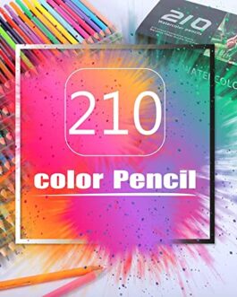 210-color RIANCY colored pencils for adult coloring pencils watercolor pencils set colored pencils bulk drawing supplies school office back to school art supplies