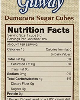 Gilway Demerara Sugar Cubes, 1.5 Ounces